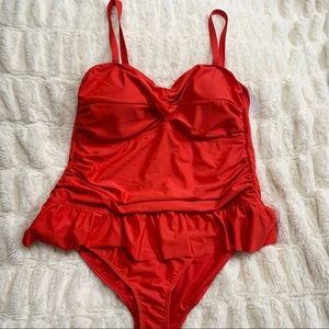 Tropical escape women’s plus size swimsuit size 20W